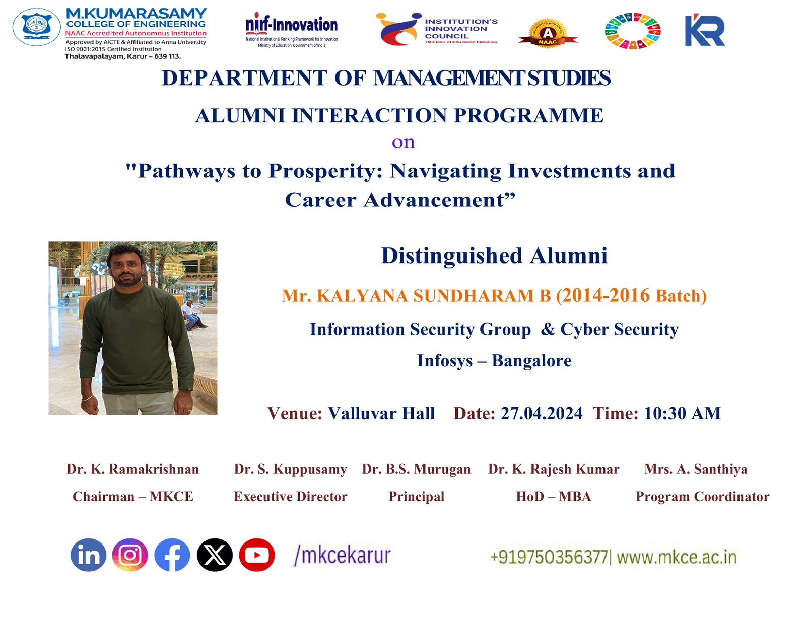 Alumni Interaction Programme - Mba